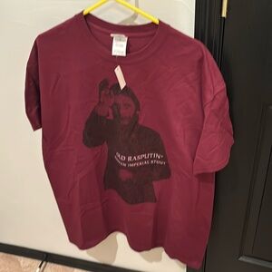 Old Rasputin Russian Imperial Stout T-Shirt NWT Men’s XL Never Say Die